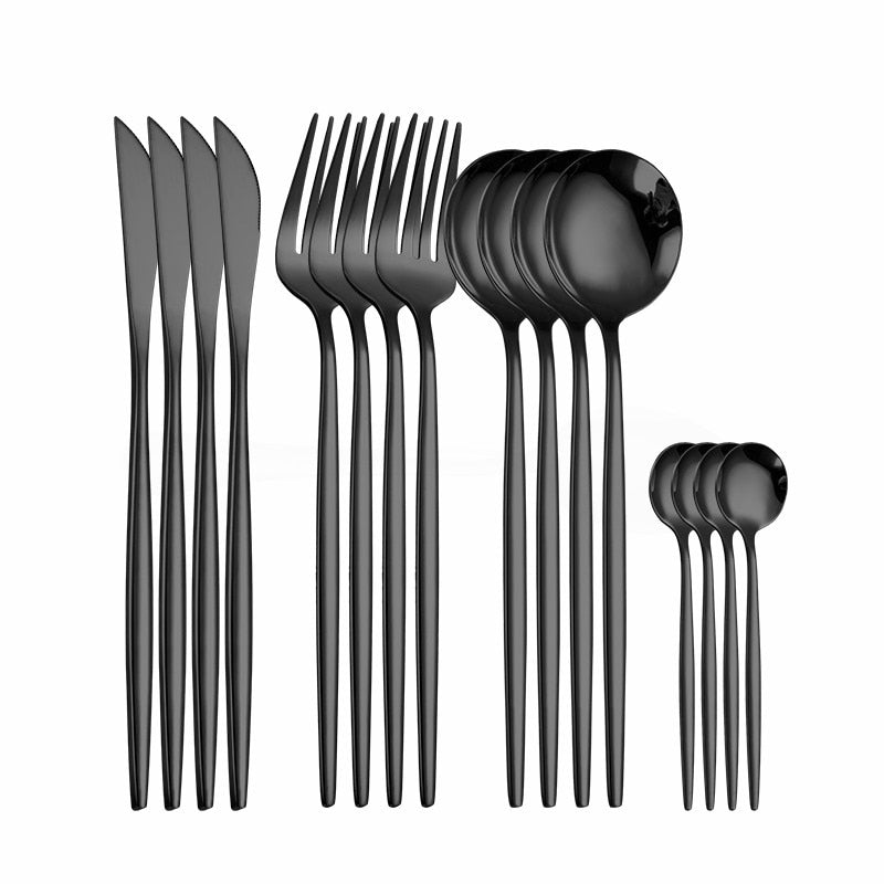 Luxury Stainless Steel Cutlery Set 16Pcs
