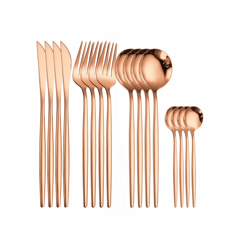 Luxury Stainless Steel Cutlery Set 16Pcs